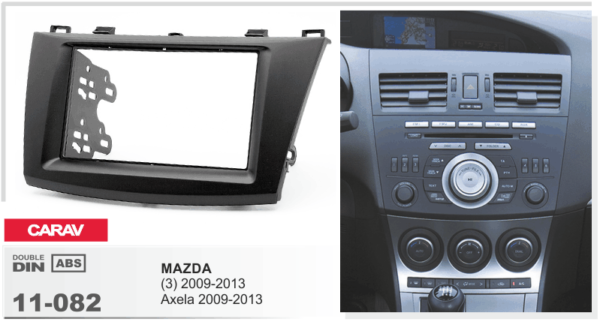 MAZDA (3), Axela 2009-2013 / 178 x 102 mm Fitting Kit - Image 2