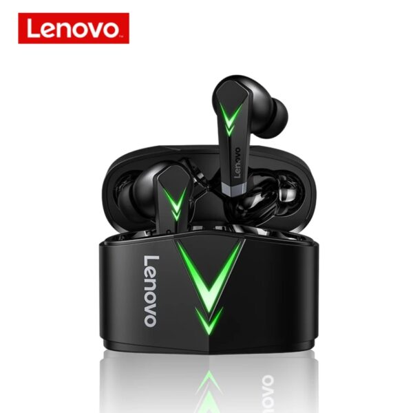 Lenovo LP6 TWS Gaming headset 65ms Low Latency Wireless Earphone with Mic Bass A - Image 3