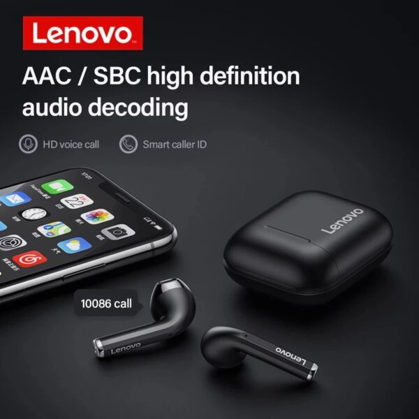 Original Lenovo LP2 TWS Wireless Headphone Bluetooth 5.0 Touch Control Dual Ster - Image 3