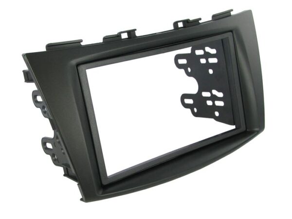 FITTING KIT SUZUKI SWIFT 2010 - 2017 DOUBLE DIN (BLACK) WITH SIDE BRACKETS