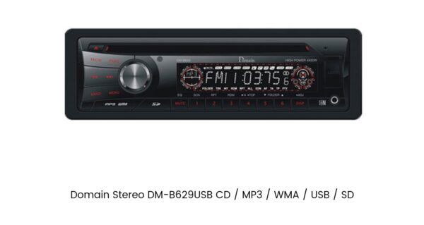 Domain Stereo DM-B629USB CD / MP3 / WMA / USB / SD