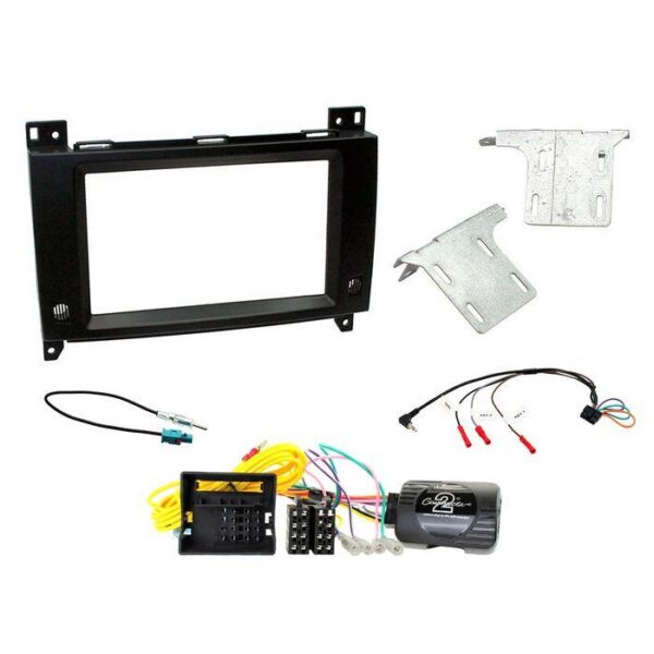 FITTING KIT MERCEDES VITO 15 ON DBL DIN WITH INTERFACE & AERIAL ADAPTER(W447 AUDIO 15)