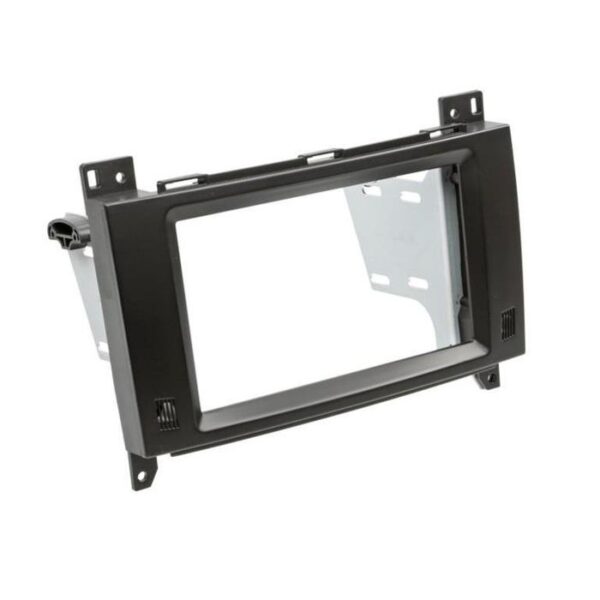 FITTING KIT MERCEDES VITO A CLASS B CLASS 2004 - 2021 DOUBLE DIN BLACK WITH BRACKETS