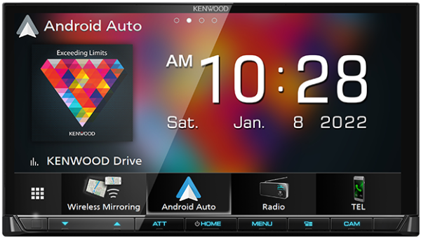 KENWOOD DMX8521S WIRELESS ANDROID AUTO/APPLE CARPLAY “FREE Installation” T&C’s