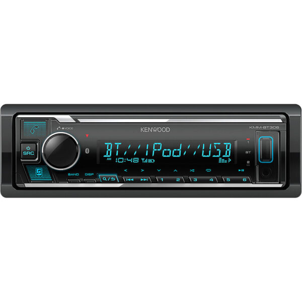 Kenwood KMM-BT306 Single DIN Head Unit - Image 2