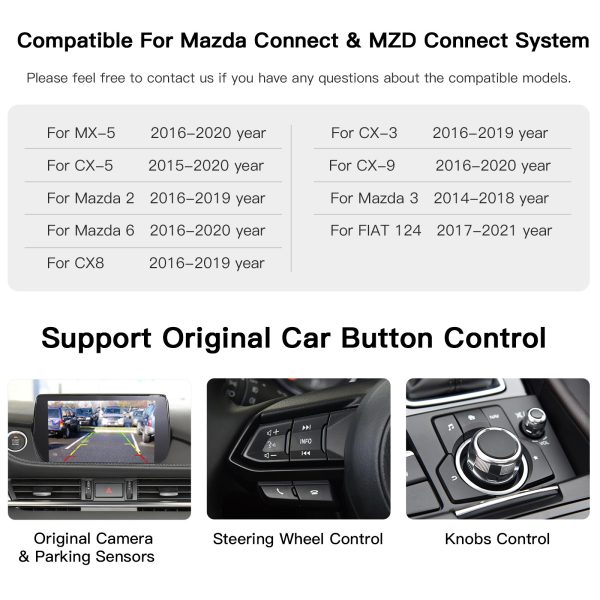 MAZDA WIRELESS APPLE CARPLAY AND ANDROID AUTO RETROFIT - Image 6