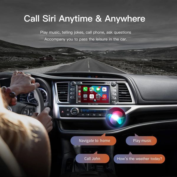 TOYOTA WIRELESS APPLE CARPLAY / ANDROID AUTO FOR RAV4 CHR AVALON COROLLA CAMRY YARIS AURIS RAV4 HIGHLANDER TOUCH 2 ENTUNE 2.0 - Image 5