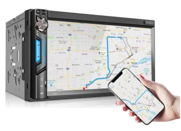 DRIVING ENTERTAINMENT TOUCH SCREEN BLUETOOTH HEADUNIT INCLUDING INSTALLATION - Image 2