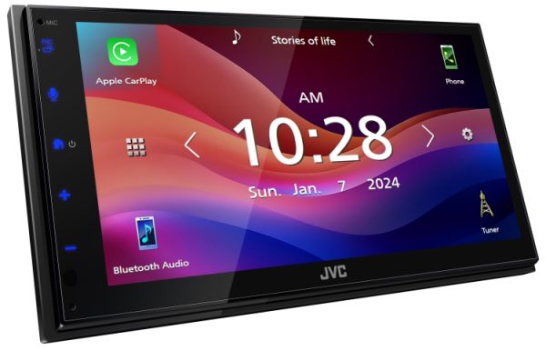 JVC KW-M690BW Wireless Carplay/ Android Auto