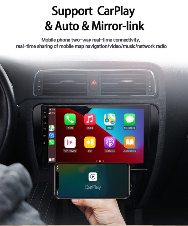 SONIC 9″ Universal screen Wireless Carplay & Android Auto (need kit for specific vehicle to fit) - Image 3
