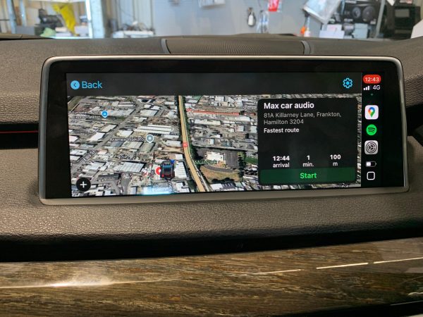 BMW NBT Navigation System Apple CarPlay & Android Auto Integration