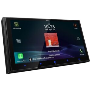 JVC KW-M795BW Double Din, Wireless Carplay/Android, Rear Usb, Bluetooth